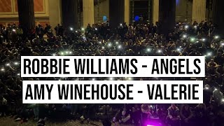 16.10.2022 #Berlin Robbie Williams: Angels - Amy Winehouse: Valerie Alte Museum Lustgarten