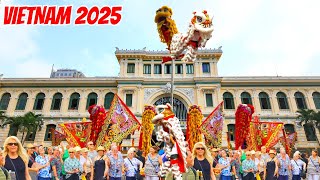 NHÀ THỜ ĐỨC BÀ BƯU ĐIỆN THÀNH PHỐ NÍN THỞ LÂN BAY NHẢY | NEW YEAR 2025 LUNCH DANCE |HO CHI MINH CITY