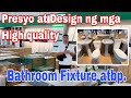 Presyo at Design ng mga High quality Bathroom Fixture , Tiles atbp... tara sa Wilcon depot