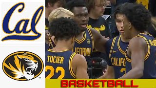 CALIFORNIA vs MISSOURI Basketball Game Full Highlights 2024