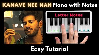 Kanave nee nan Piano Tutorial with Notes | Masala Coffee | Harshavardhan | Perfect Piano | 2021