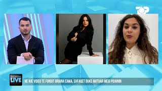 Imiton Megi Pojanin, aktorja  Oriana Cama: Pasi pashë Dancing e bëra direkt - Shqipëria Live