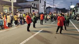 20221008 岩手町秋祭り　合同パレード　七つ踊り