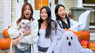 DECORATING OUR HOUSE FOR HALLOWEEN!! *VLOG*