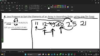 Sort Array element Using one for loop in Java 2024 || Expert Coding