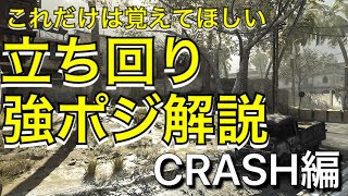 【COD:MW解説】これだけ覚えればキルレアップ。立ち回り\u0026強ポジ解説 Crash編【サーチアンドデストロイ】