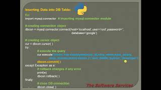 28 Python MySQL DB Inserting Data in Telugu