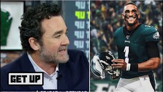 GET UP | Jalen Hurts is back, and Eagles are undefeated on the road to Super Bowl - Jeff Saturday