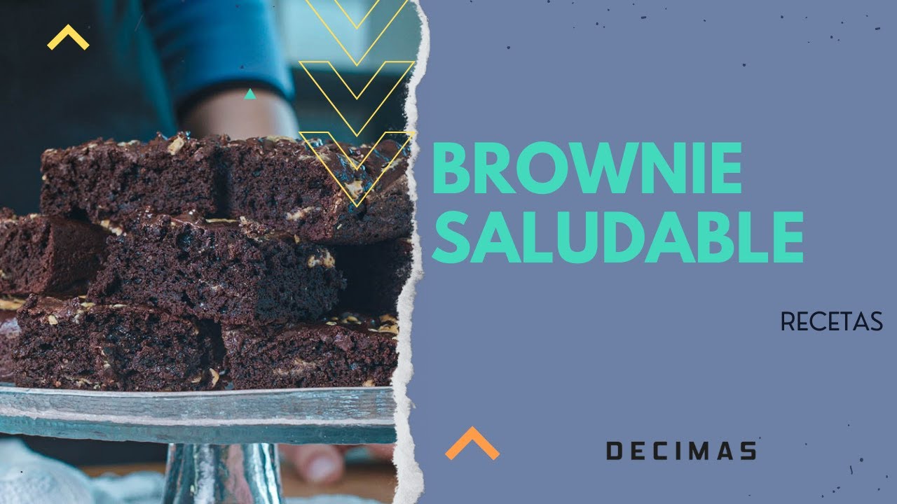 EL MEJOR BROWNIE SALUDABLE | Receta Sin Harina Ni Azúcar 🍫 - YouTube