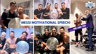 🏆Messi's Dressing Room Celebration \u0026 Epic SPEECH For Winning MLS Title with Inter Miami!