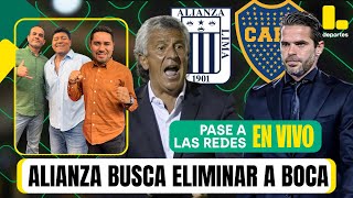 ALIANZA LIMA BUSCA ELIMINAR A BOCA EN LA BOMBONERA - PASE A LAS REDES