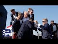 WATCH: Trump escorted away by Secret Service after gunshots heard at Pennsylvania rally