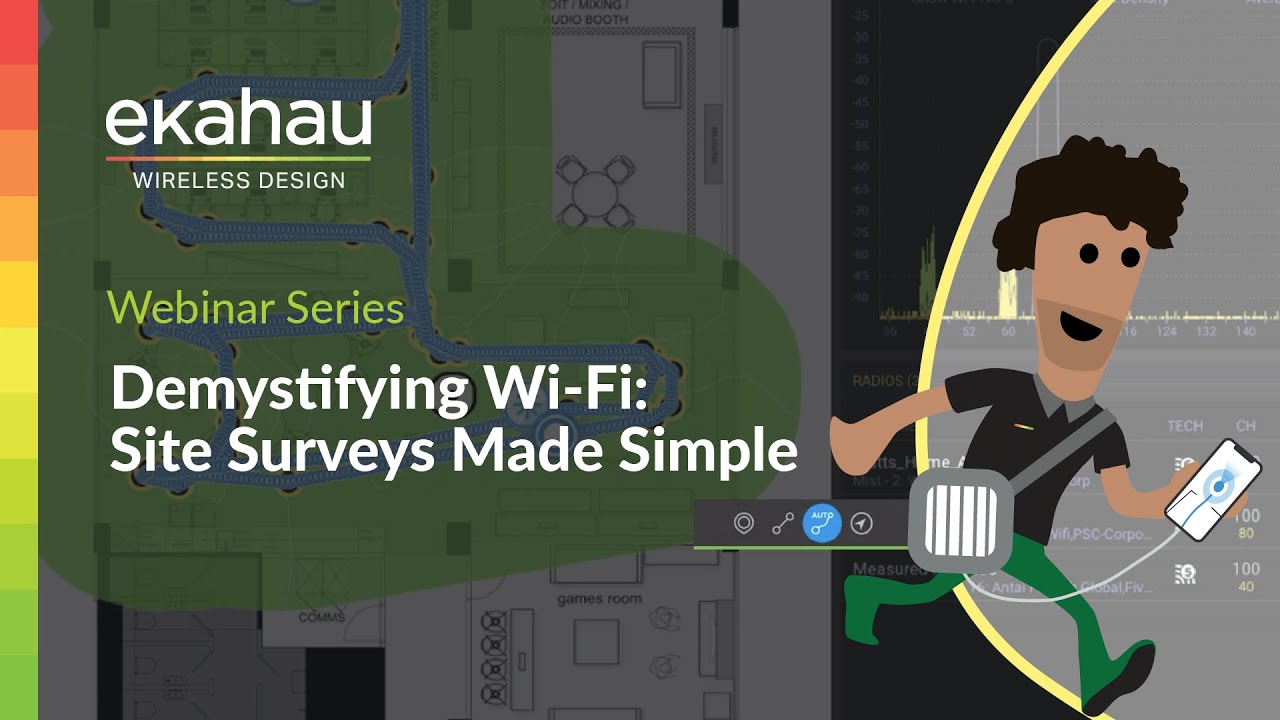 Demystifying Wi-Fi: Site Surveys Made Simple | Ekahau Webinar - YouTube