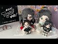 unboxing 📦 xie lian & hua cheng are now giants?! TGCF 40cm minidoll 🏮 天官赐福 tian guan ci fu