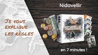 Je vous explique les règles du jeu NIDAVELLIR en moins de 7 minutes!