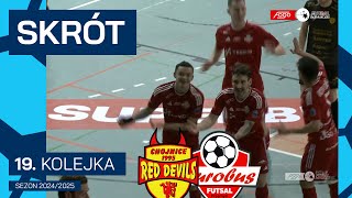 Red Devils Chojnice - Texom Eurobus Przemyśl 1:5 | SKRÓT | 19. kolejka (2024/25)