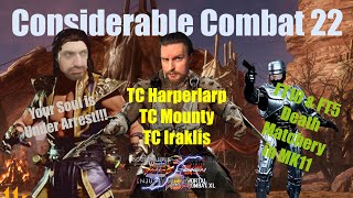 Considerable Combat 22: Wizards, Hipsters & The Law! FT10 Exhibitions in MK11