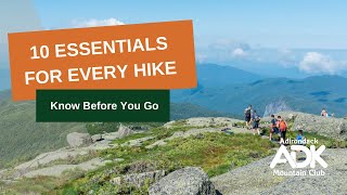 The 10 Essentials for Every Hike