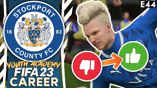 CAN WE FIX THIS PLAYER? | FIFA 23 YOUTH ACADEMY CAREER MODE | STOCKPORT (EP 44)