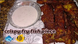 fish ke pieces bnany ka tarika delicious fish fray.