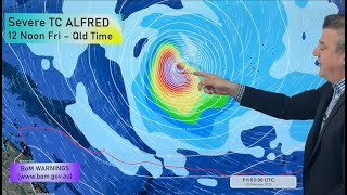 7 Day Forecast for Cyclone Alfred \