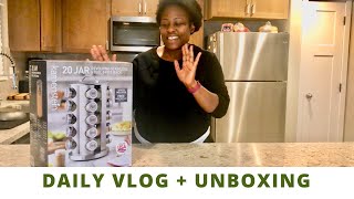 Unboxing Kamenstein 20 Jar Spice Rack | Aliesha Nicole