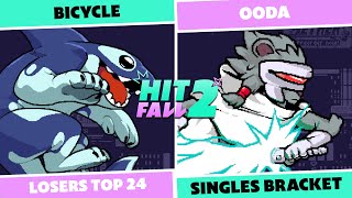 Hitfall 2: Losers Top 24 - Bicycle (Orcane, Forsburn) Vs OoDa (Clairen) RoA Singles