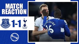 Doucoure Sees Red! Keane Saves The Day! | Everton 1-1 Tottenham Hotspur | Match Reaction