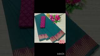 🌷🌸🦚 Chettinad cotton Sarees 🌸🌷🦚#saree #viralshort #purecotton ☎️9042244261