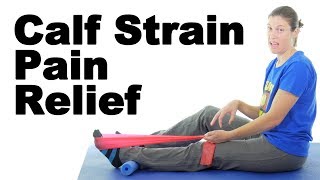 Calf Pain or Strain Stretches & Exercises - Ask Doctor Jo