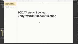 WaitUntil unity3d function