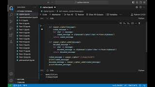 Python Project 1: Creating the coolest message encoder/decoder