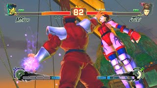 Juri Bison Vs M. Bison Super Street Fighter 4