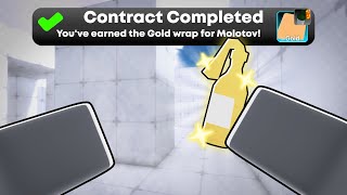 I Got The *GOLDEN MOLOTOV* In Roblox Rivals!