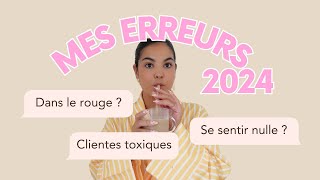 Ne fais surtout pas comme moi... mes erreurs 2024 (podcast épisode 32)