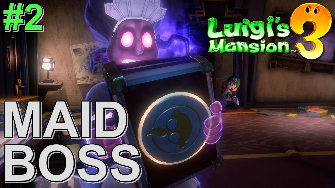 Luigi's Mansion 3: Maid Boss (Part 2) - YouTube