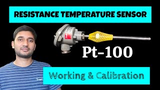 Pt-100 Temperature Sensor working & calibration || Platinum Temperature sensor || RTD Sensor working