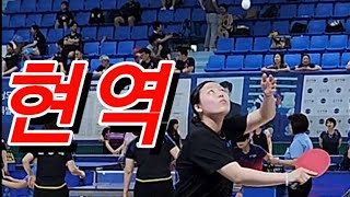 4k60p [준결승 1부리그] 현역!! 정하린 1부(호남대) vs 이승규 선수(순천프렌즈) | 제8회 김택수배 전국오픈탁구대회