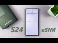 How To Add eSIM To Samsung Galaxy S24 / S24 Ultra