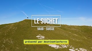 Le Suchet, sommet du Jura vaudois, en Suisse.