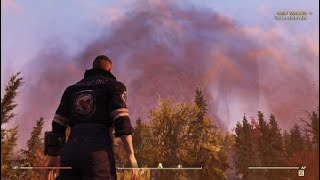 Fallout 76 nuclear bomb impact close