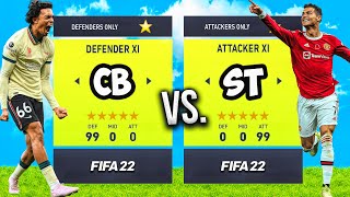 Attacker vs. Defender DREAM TEAMS... in FIFA! 🔥