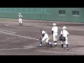 【高校野球】苫小牧中央高校　シートノック　令和3年5月15日