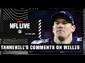 Is Ryan Tannehill saying he doesn't want to mentor Malik Willis a recipe for disaster? | NFL Live