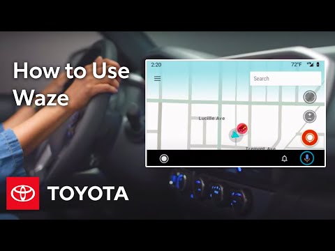 How to use Waze on Apple CarPlay and Android Auto Toyota