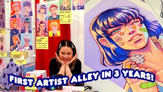 ARTIST VLOG ✿ moving, prepping & tabling at comic con and more!
