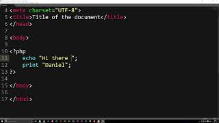 3 Output In Browser Using PHP PHP Tutorial Learn PHP Programming PHP for Beginners 2