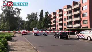 112Twente - Inzet arrestatieteam Enschede 30-5-2018