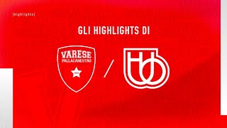 Gli highlights di Varese-Treviso