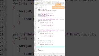 C Program to Add Two Matrices Using Multi-dimensional Arrays